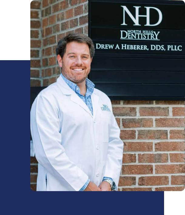 dr. drew herberer is a dentist in raleigh, NC